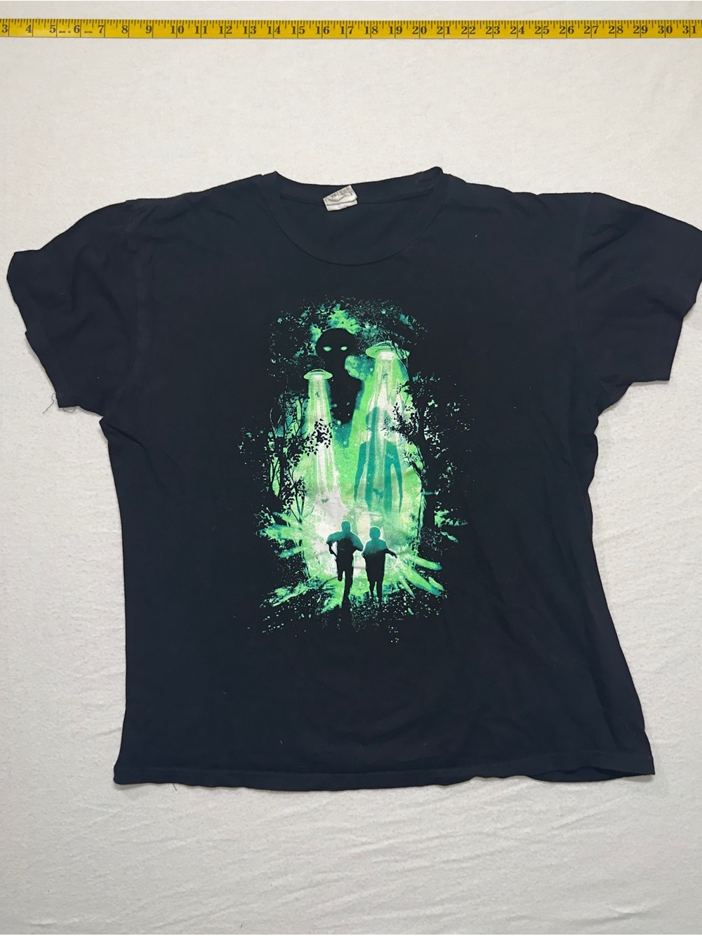 Y2K x-files graphic t